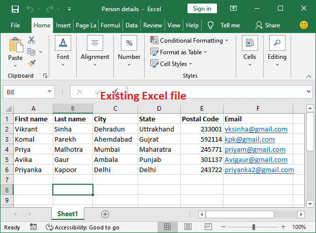 ms excel 教程